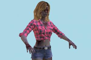 Zombie Girl Becca Woollet-3